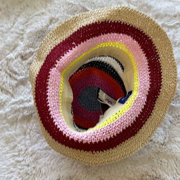 Hat Attack Remy Multi Bucket Hat in Pink Stripe One Size main image 6